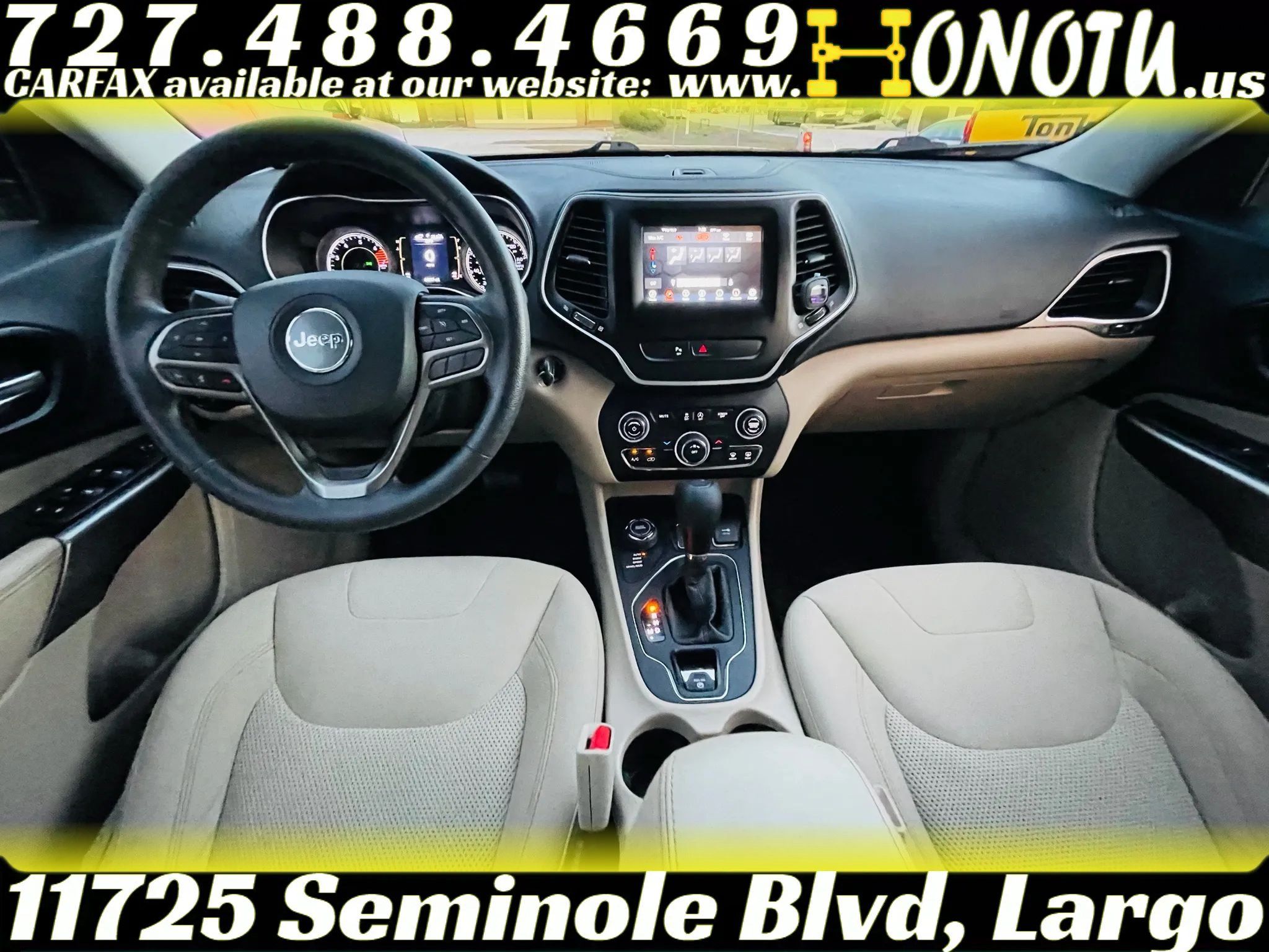 Used 2019 Jeep Cherokee Latitude w/ Popular Appearance Group AWD/4WD image 30