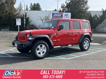 Used 2021 Jeep Wrangler Unlimited Sport w/ Sun And Sound Package