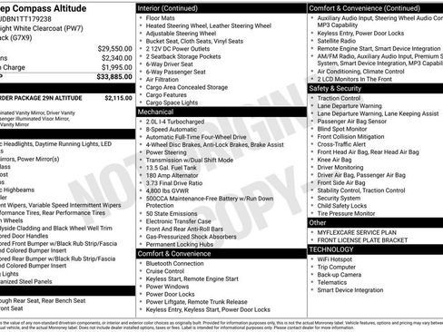 New 2026 Jeep Compass Latitude AWD/4WD image 7