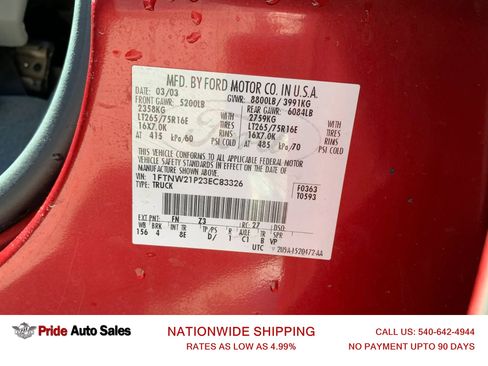 Used 2003 Ford F250 Lariat AWD/4WD image 38