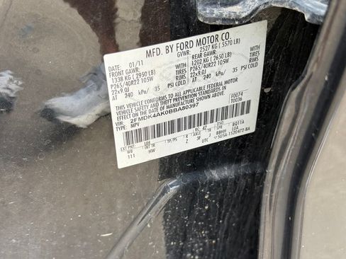 Used 2011 Ford Edge Sport w/ Driver Entry Pkg AWD/4WD image 10