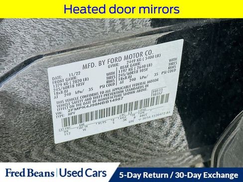 Certified 2022 Ford Edge SEL w/ Convenience Package AWD/4WD image 37