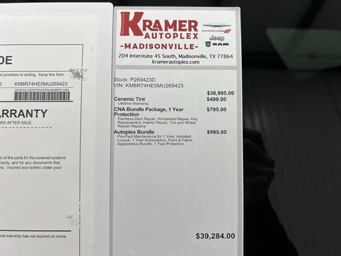 Used 2021 Hyundai Palisade Calligraphy image 34