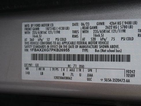 Used 2023 Ford Transit 350 XLT RWD image 24