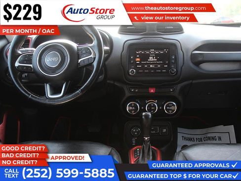 Used 2015 Jeep Renegade Trailhawk w/ Premium Leather Group AWD/4WD image 12