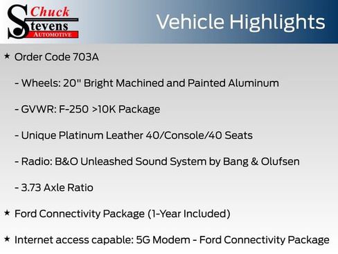 New 2026 Ford F250 Platinum AWD/4WD image 7