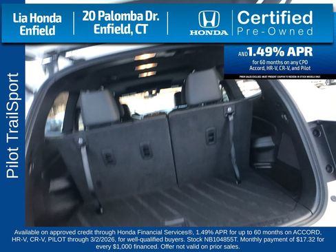 Certified 2022 Honda Pilot TrailSport image 30