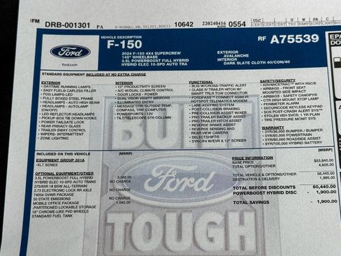Used 2024 Ford F150 XLT w/ Mobile Office Package image 35