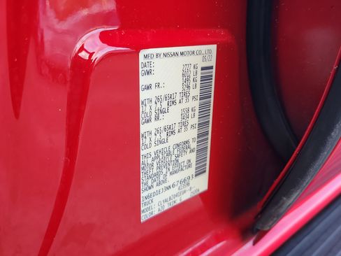 Certified 2022 Nissan Frontier SV image 34