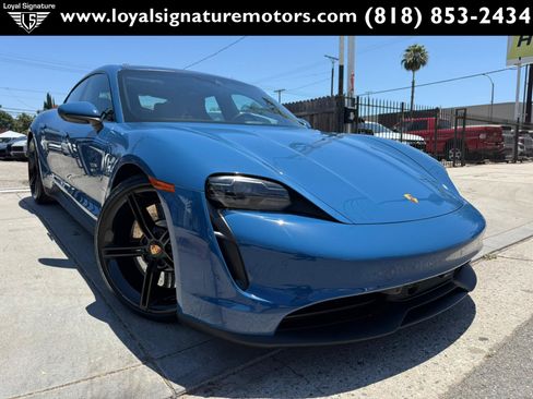 Used 2021 Porsche Taycan 4S AWD/4WD image 1