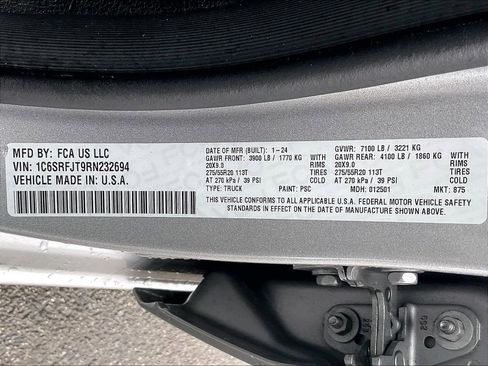 Used 2024 RAM 1500 Laramie AWD/4WD image 31