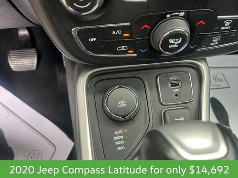 Used 2020 Jeep Compass Latitude AWD/4WD image 19