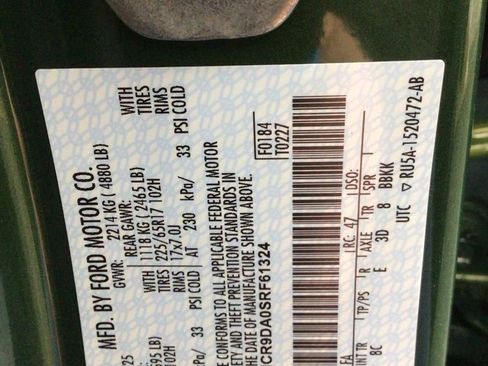 New 2025 Ford Bronco Sport Badlands image 39