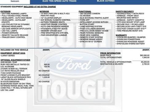 New 2026 Ford F150 Lariat AWD/4WD image 2