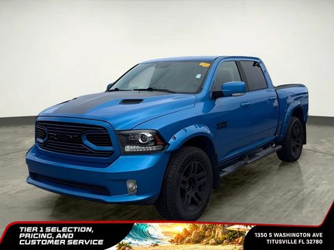 Used 2018 RAM 1500 Sport w/ Hydro Blue Sport Package AWD/4WD image 24