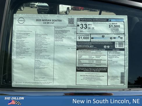 New 2025 Nissan Sentra SR w/ Midnight Edition image 13