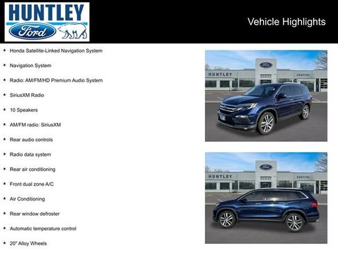 Used 2016 Honda Pilot Elite image 2