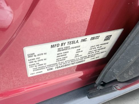 Used 2022 Tesla Model X Plaid AWD/4WD image 38