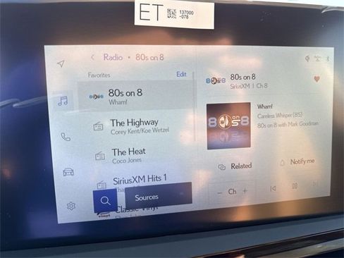 New 2025 Lexus ES 350 w/ Premium Package image 16