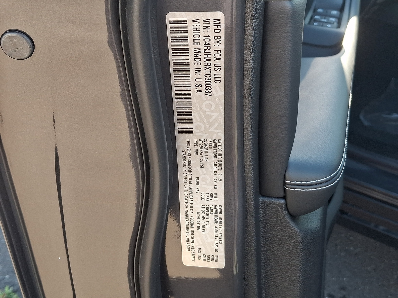 New 2026 Jeep Grand Cherokee Altitude AWD/4WD image 10
