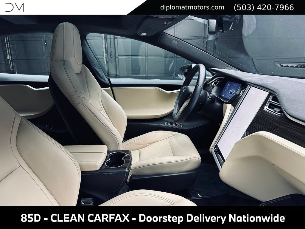 Used 2015 Tesla Model S 85D AWD/4WD image 20