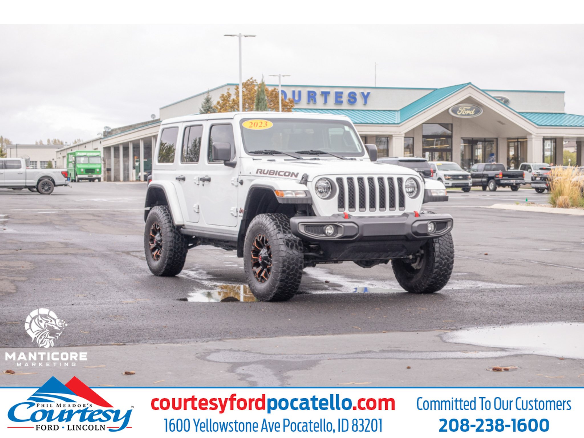 Used 2023 Jeep Wrangler Unlimited Rubicon AWD/4WD image 1