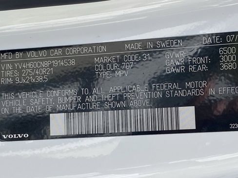 Used 2023 Volvo XC90 T8 Plus w/ Protection Package Premier image 42