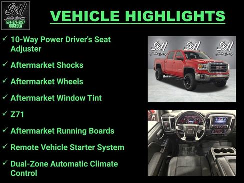 Used 2015 GMC Sierra 1500 SLE w/ SLE Value Package AWD/4WD image 3