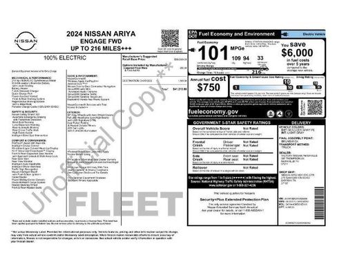 Certified 2024 Nissan Ariya FWD image 7