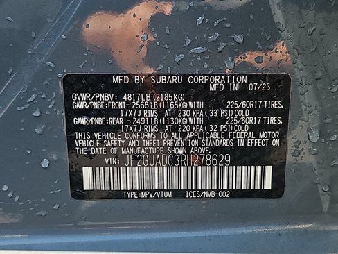 Certified 2024 Subaru Crosstrek 2.0i Premium w/ Crosstrek Mirror Package AWD/4WD image 16
