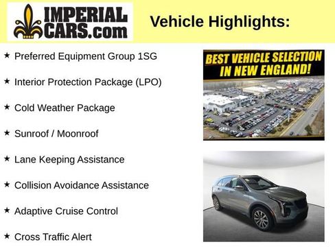 Used 2023 Cadillac XT4 Sport w/ Cold Weather Package AWD/4WD image 3
