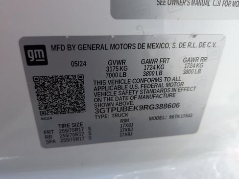 Used 2024 GMC Sierra 1500 SLE AWD/4WD image 34