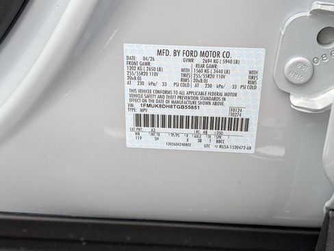 New 2026 Ford Explorer Active AWD/4WD image 25