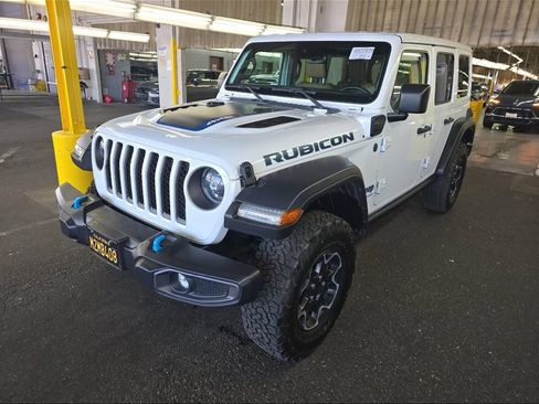 Used 2023 Jeep Wrangler Unlimited Rubicon 4xe w/ Safety Group AWD/4WD image 1