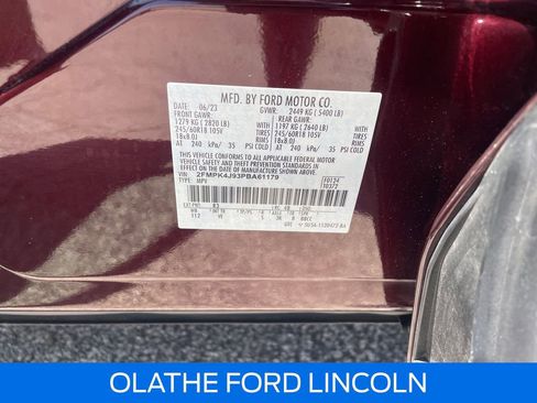 Certified 2023 Ford Edge SEL w/ Convenience Package AWD/4WD image 22