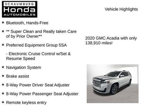 Used 2020 GMC Acadia Denali FWD image 7