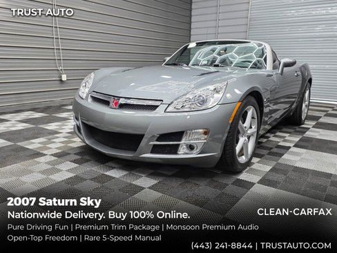 Used 2007 Saturn Sky w/ Premium Trim Pkg RWD image 1