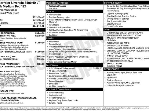Used 2022 Chevrolet Silverado 3500 LT w/ All Star Edition AWD/4WD image 5