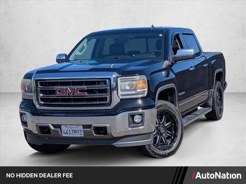 Used 2014 GMC Sierra 1500 SLT w/ SLT Crew Cab Value Package AWD/4WD image 1