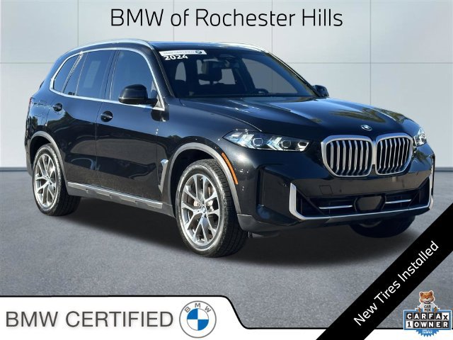 Certified 2024 BMW X5 xDrive40i w/ Premium Package AWD/4WD image 1