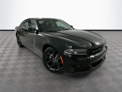 Certified 2022 Dodge Charger SXT w/ Blacktop Package RWD image 1
