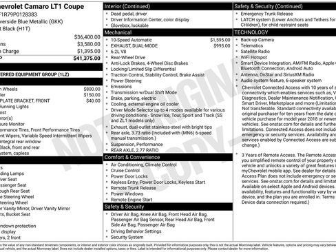Used 2023 Chevrolet Camaro LT RWD image 15