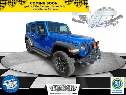 Used 2022 Jeep Wrangler Unlimited Rubicon 4xe w/ Steel Bumper Group AWD/4WD image 1