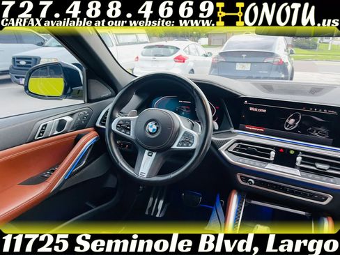 Used 2023 BMW X6 M50i w/ Executive Package AWD/4WD image 27