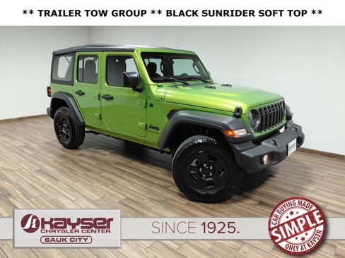 Used 2025 Jeep Wrangler Unlimited Sport AWD/4WD image 1