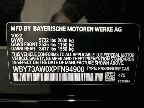 Used 2023 BMW i4 eDrive40 w/ M Sport Package RWD image 33
