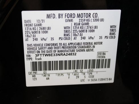 Certified 2022 Ford Maverick Lariat w/ Lariat Luxury Package image 22