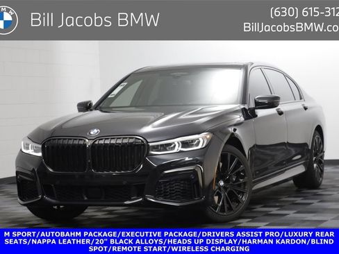 Certified 2022 BMW 750i xDrive w/ Autobahn Package AWD/4WD image 1