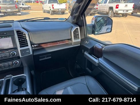 Used 2015 Ford F150 Platinum w/ Equipment Group 701A Luxury image 88