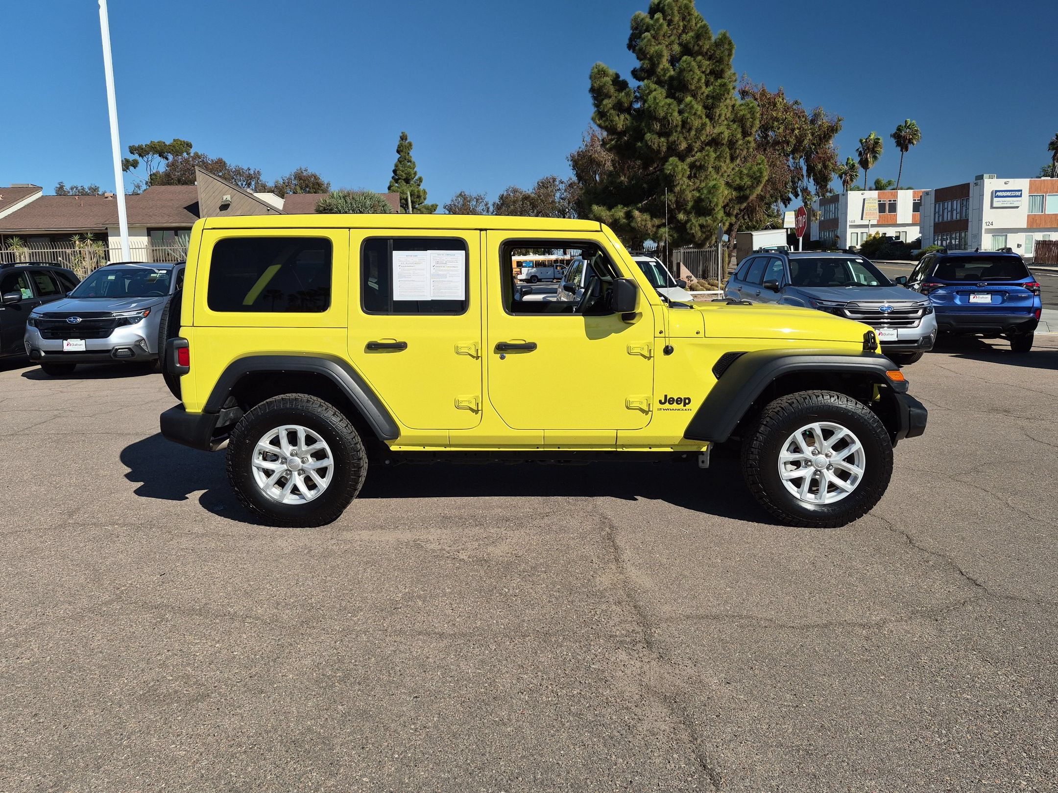 Used 2023 Jeep Wrangler Unlimited Sport w/ Sun And Sound Package AWD/4WD image 5